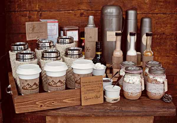 Votre menu de mariage comprend-t-il un café ?