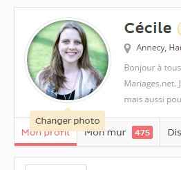Ajouter/modifier votre photo de profil depuis un PC