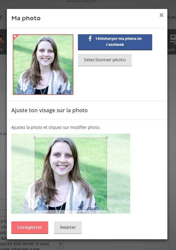 Ajouter/modifier votre photo de profil depuis un PC