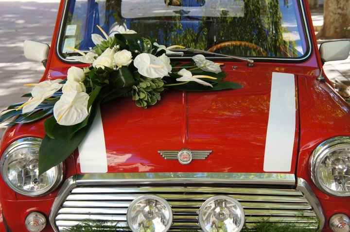 Quel type de décoration florale pour votre voiture ?