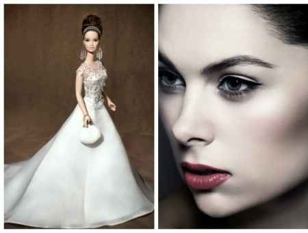 Maquillage de mariée inspiré de Barbie: lequel choisirais-tu ?