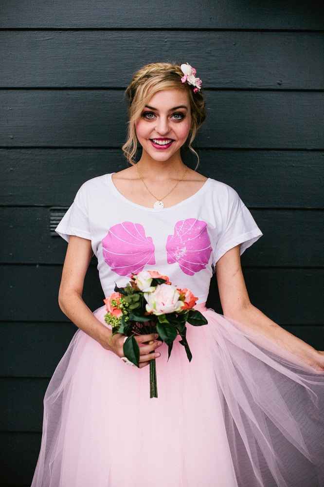Mariage inspiré de la Petite Sirène