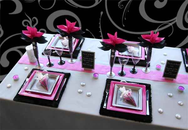 DÃ©coration table mariage