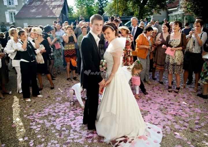 Photo groupe mariage