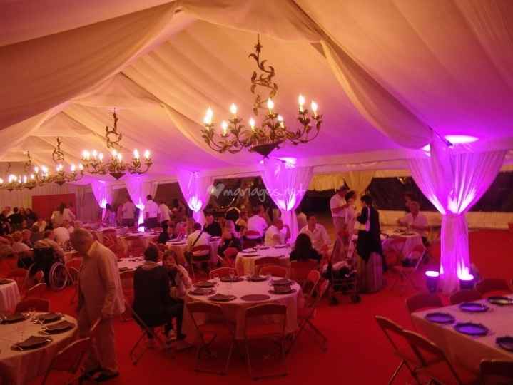 Eclairage salle mariage