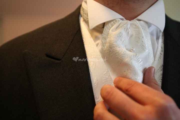 Lavalliere costume mariage homme