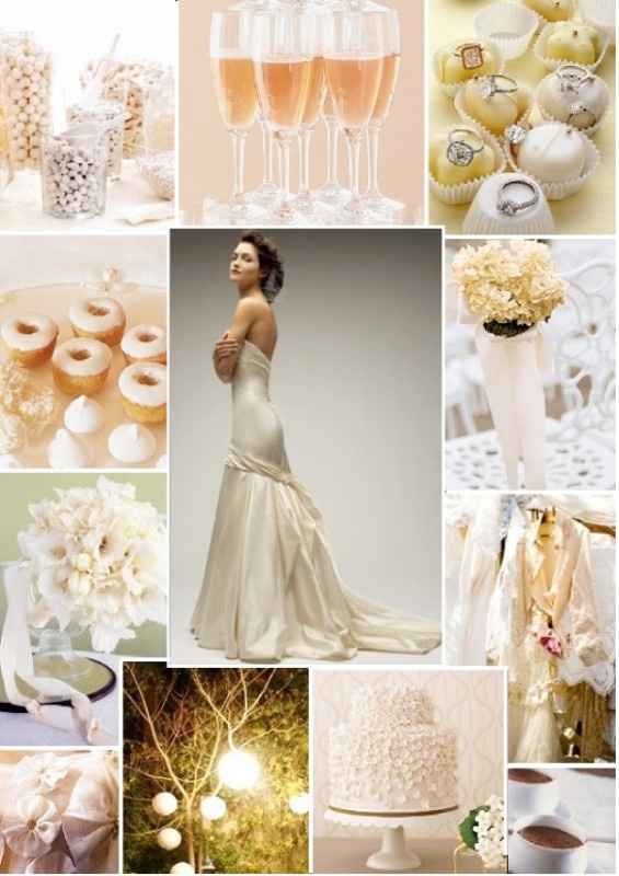 Mariage ivoire et dorÃ©