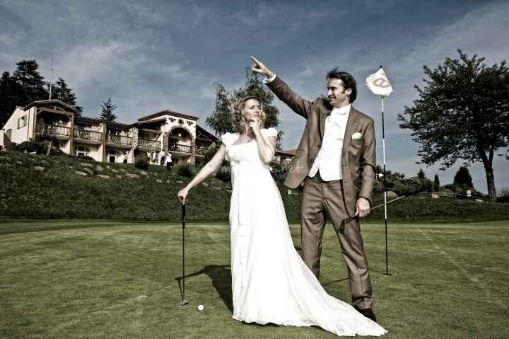 SÃ©ance photo au golf