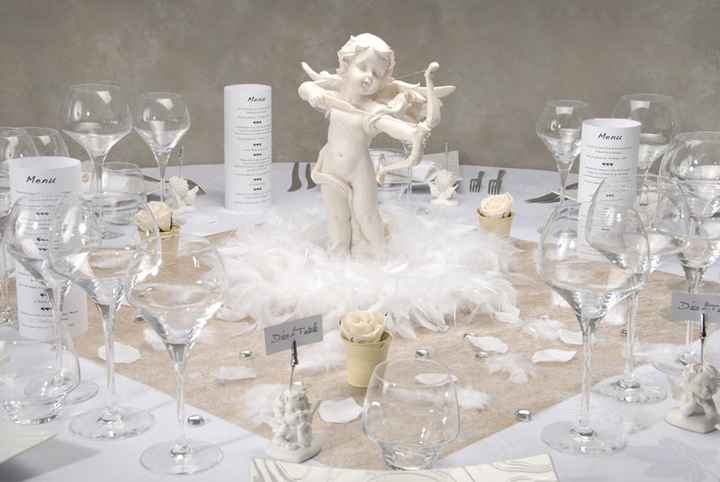 centre de table ange