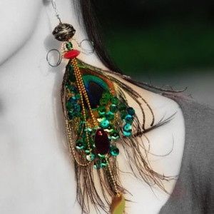 Boucle oreille mariage