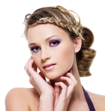 Coiffure tresse mariage