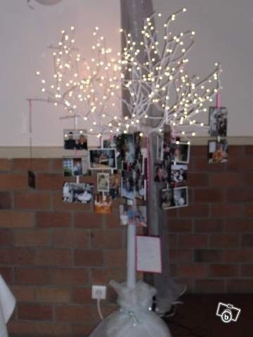 Arbre lumineux mariage dragees