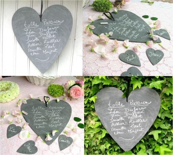 Menu ardoise mariage