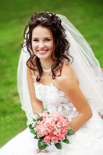 Coiffure avec diademe