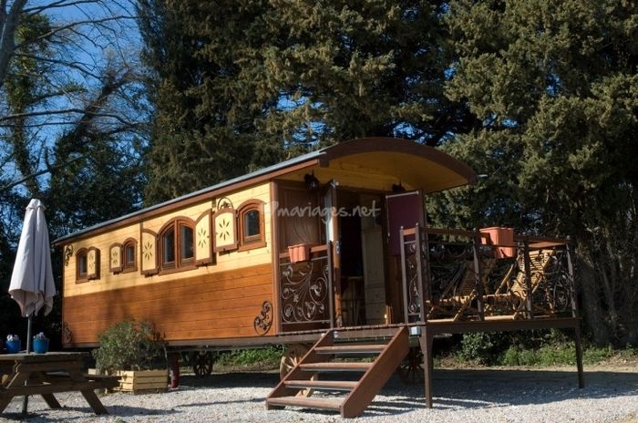 Roulotte pour lune de miel