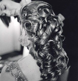 Coiffure façon sissi