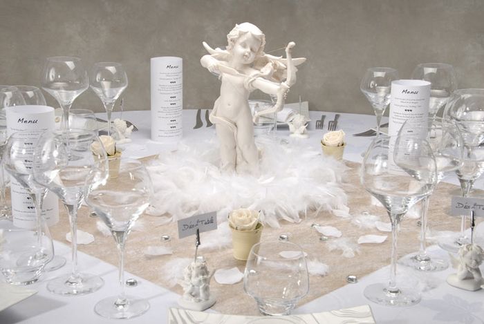 centre de table ange