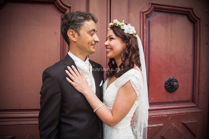 Coiffures de mariée avec cheveux détachés
