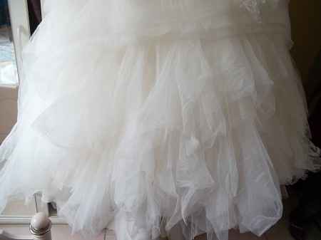 jupe en mouchoir d'organza