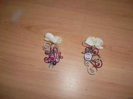 les boutonnières pour mon chéri et mon fils