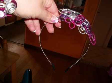 Serre tete pour ma 1ere fille 1/2