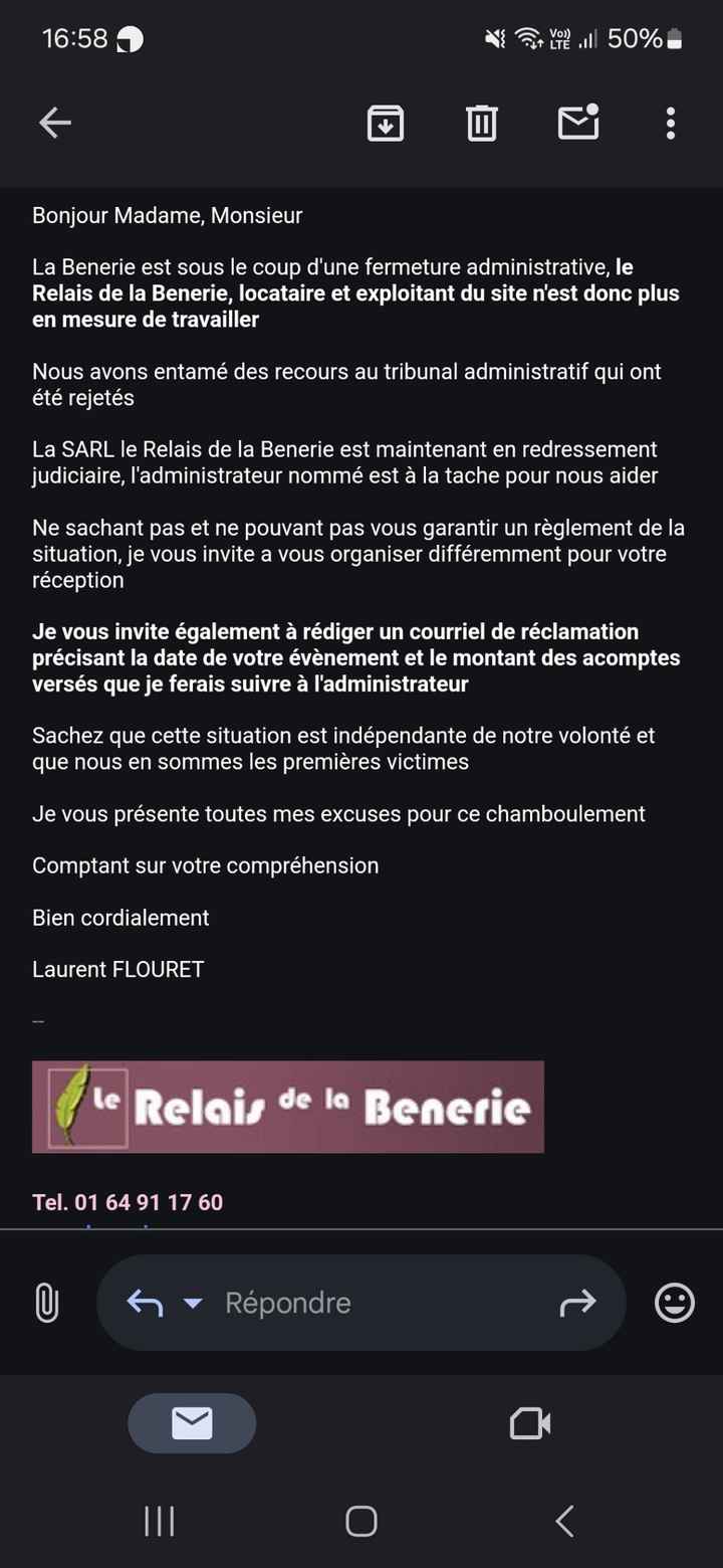 Mariage relais de la bennerie - 1