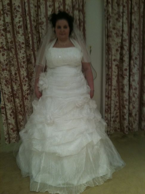 Mon 1 er essayage de robe :)