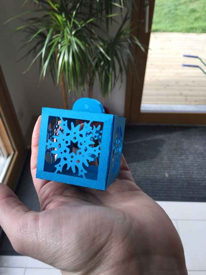 Faire part flocon de neige - 1