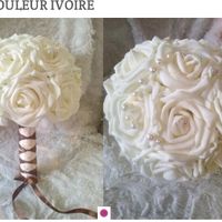 Bouquet tissu / choix de couleurs - 1