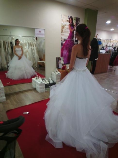Dernier essayage de la robe