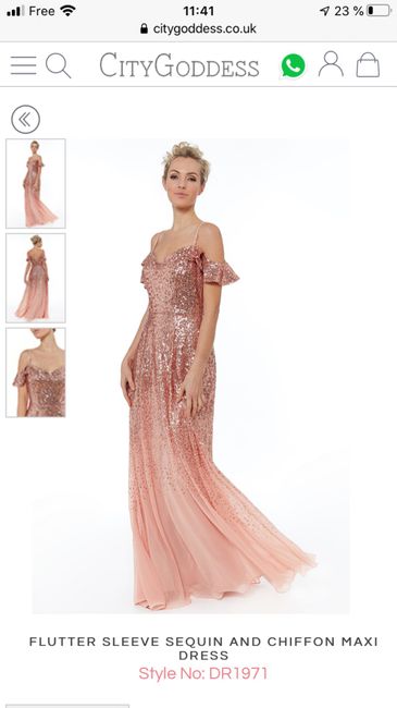 Recherche d une robe de soirée thème rose poudrée désespérément 1