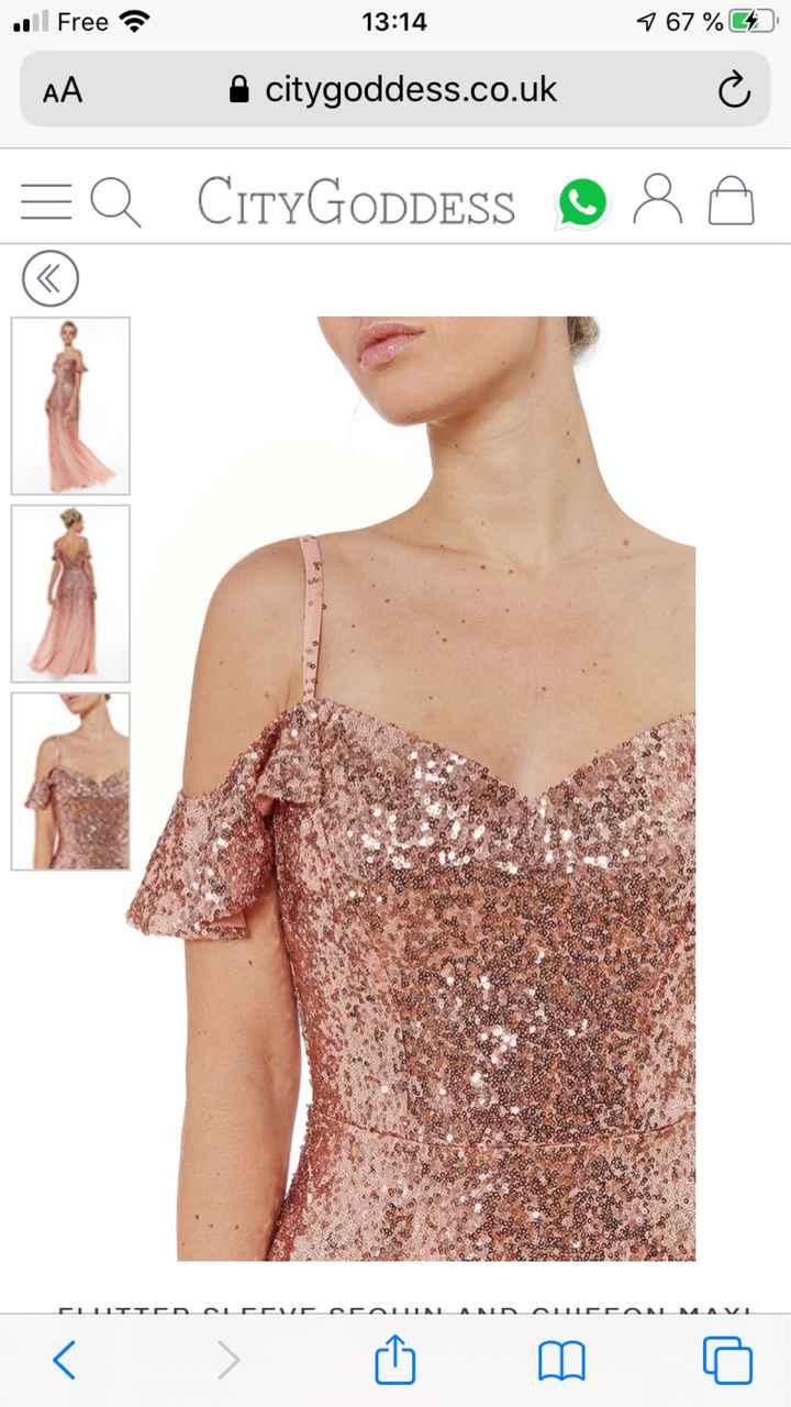 Recherche d une robe de soirée thème rose poudrée désespérément - 3