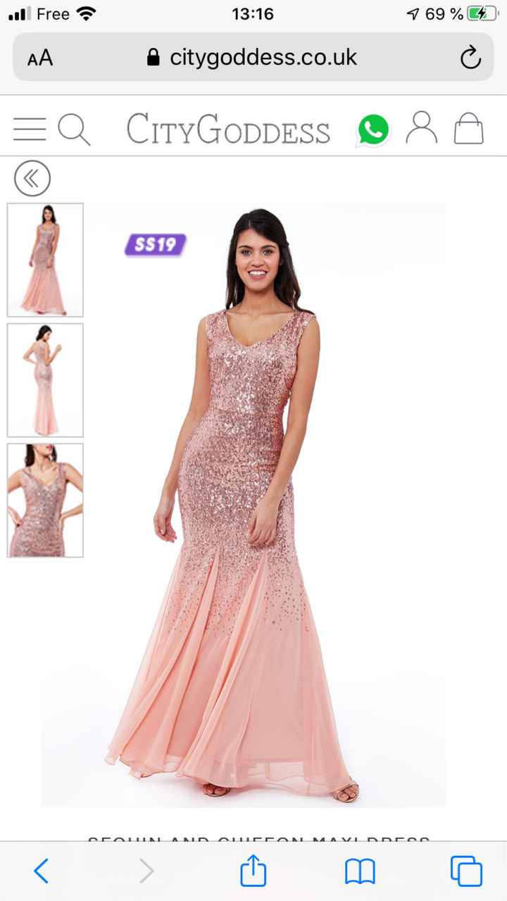 Recherche d une robe de soirée thème rose poudrée désespérément - 6