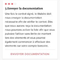 Contrat activation liste de mariage - 1