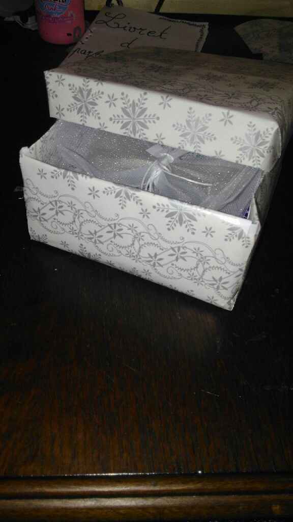  Diy boîte en papier cadeau témoin - 3