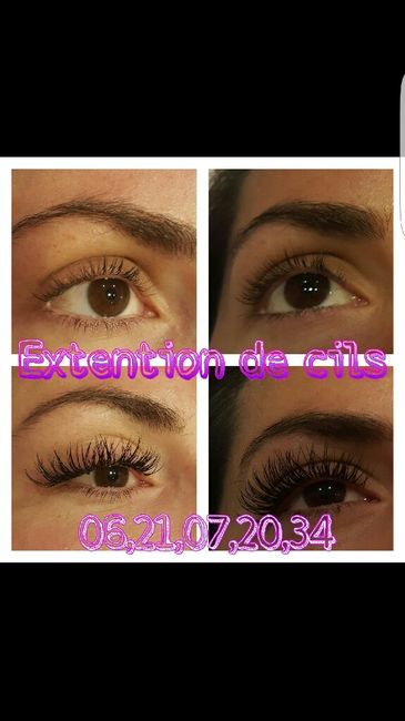 Extension de cils - 1