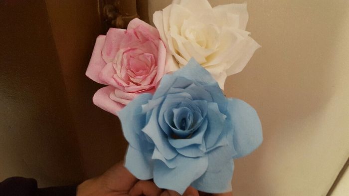 Mes roses en filtre a café personnaliser - 2