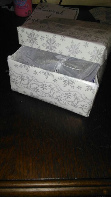  Diy boîte en papier cadeau témoin - 3