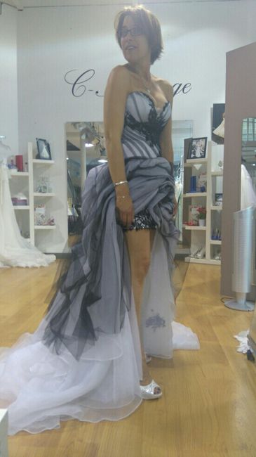 Robe de mariée courte - 1