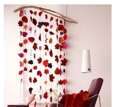 Rideau de feuilles - 1