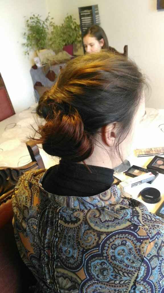 Premiers essais coiffure et maquillage - 1