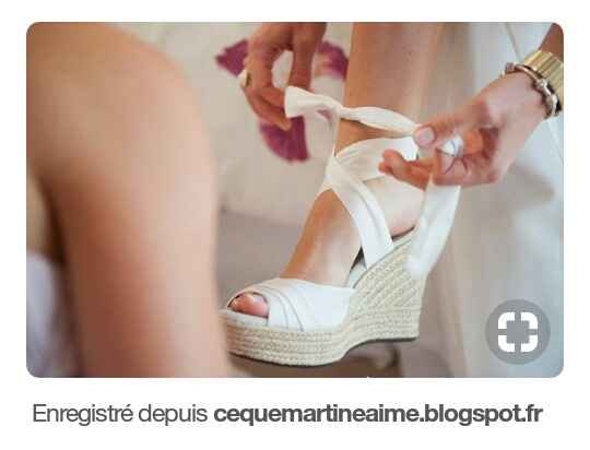 Chaussures pour thème champêtre - 1