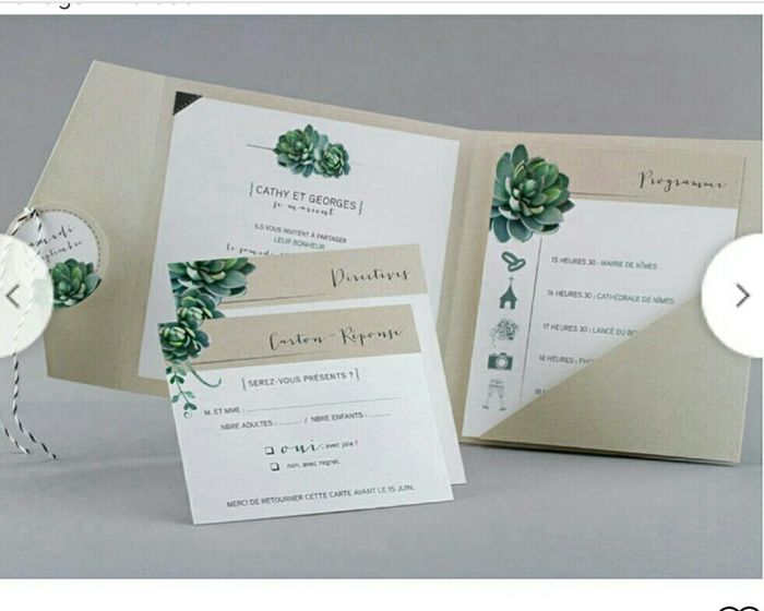 Faire-part sélectionné ！ - 2