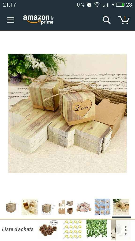 Boites de dragées - 1