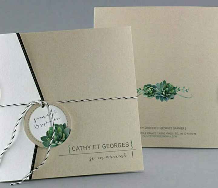 Faire-part sélectionné ！ - 1