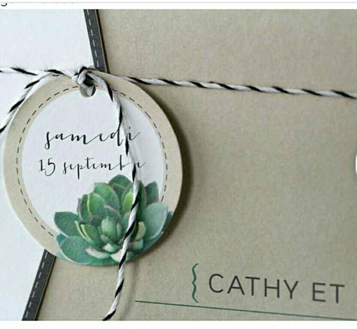 Faire-part sélectionné ！ - 1