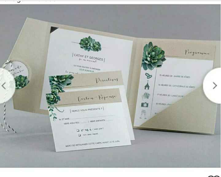 Faire-part sélectionné ！ - 2