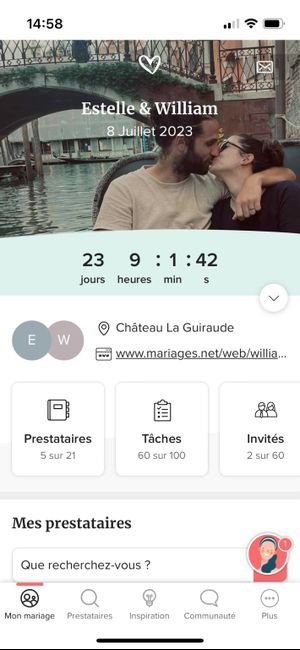 Capture depuis l'application mobile ton compte à rebours et partage-le ⏳😍 11