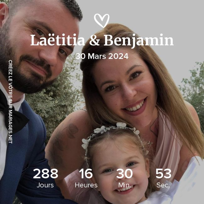 Capture depuis l'application mobile ton compte à rebours et partage-le ⏳😍 11