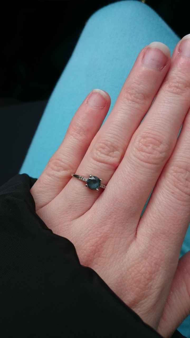 Qui porte une bague de fiançailles ? - 1